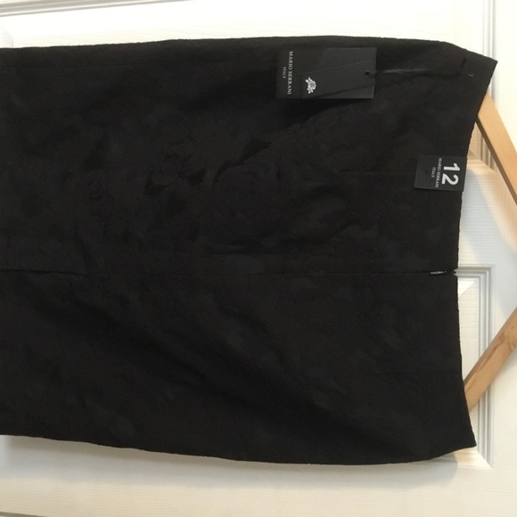 NWT Mario Serrani Embossed Skirt Size 12 - Picture 6 of 8